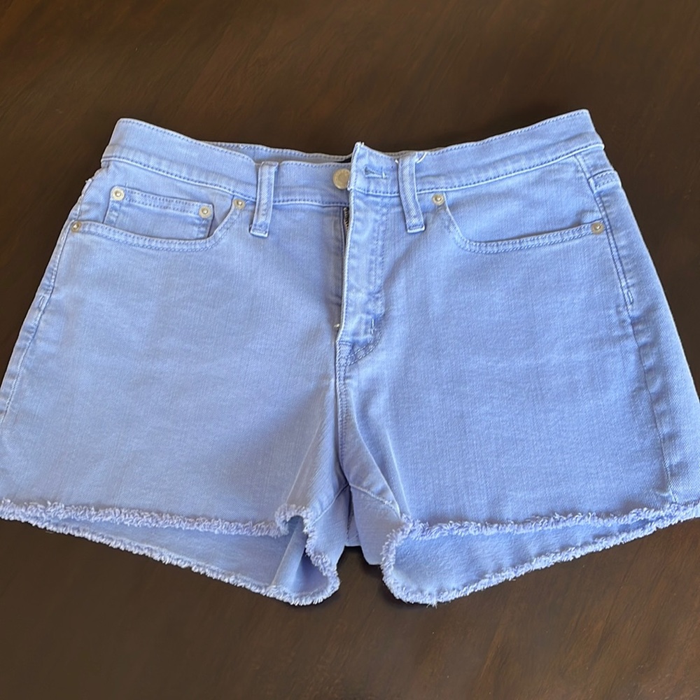 J.crew Mercantile frayed denim shorts